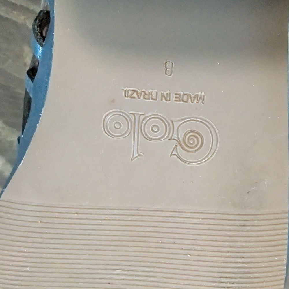 GOLO Silver Sandals 8 - Picture 8 of 9